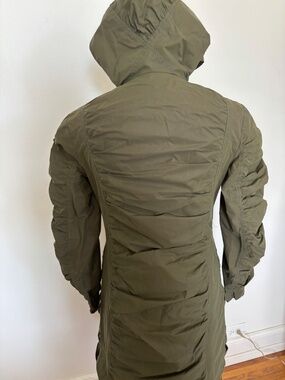 Diesel StyleLab, Women's size M, Olive drab mid-thigh jacket